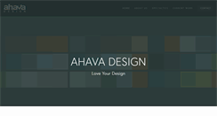Desktop Screenshot of designbyahava.com
